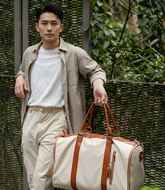 2 in 1 convertible  Garment Duffel Bag for Men & Women